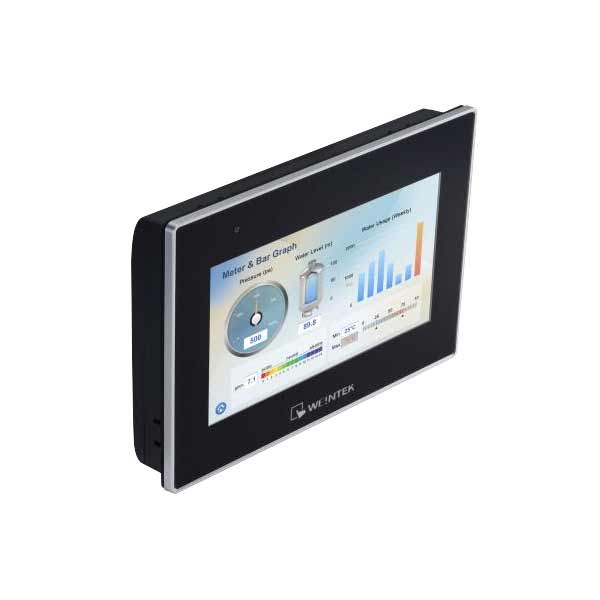 Weintek CMT3072XH3: Touch Screen, 7" wide display, resolution 1024x600, Ethernet, MPI, IPS, OPC-UA Interface, optional WiFi, Codesys included