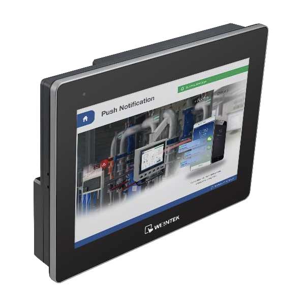 Weintek CMT3108XP: Touch Screen, display 10,1" wide view angle capacitivo, risoluzione 1024x600, 2 Ethernet, Interfaccia OPC-UA