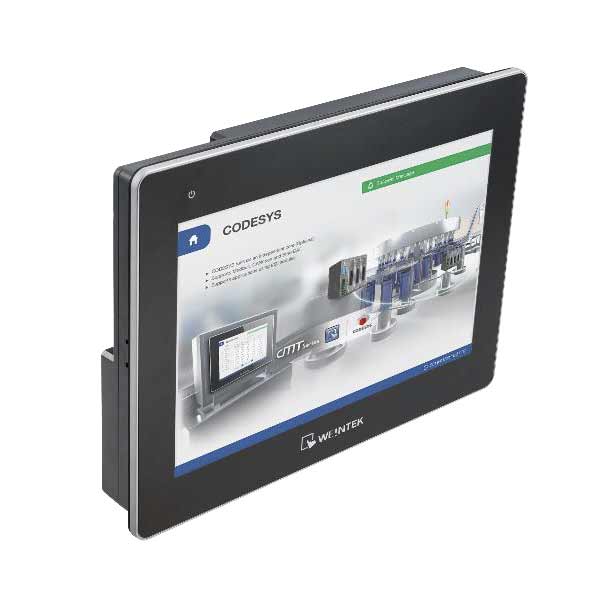 Weintek CMT3108XH: Touch Screen, display 10,1" wide view angle, risoluzione 1024x600, 2 Ethernet, Interfaccia OPC-UA