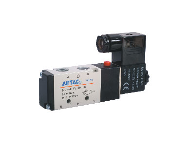 Elettrovalvola Pneumatica 4V210-08 – 12V DC, 2 Posizioni 5 Vie, G1/4, Per Automazione Industriale