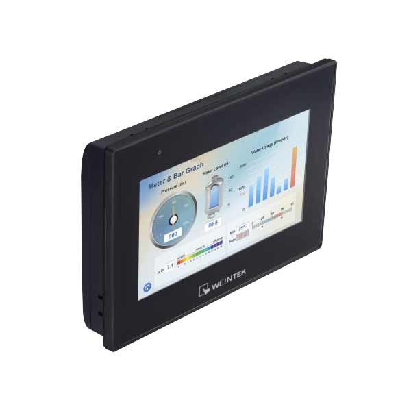 Weintek CMT2078X: Touch Screen, display 7" wide, risoluzione 800x480, Ethernet (alternativa al modello MT8071IEWG)