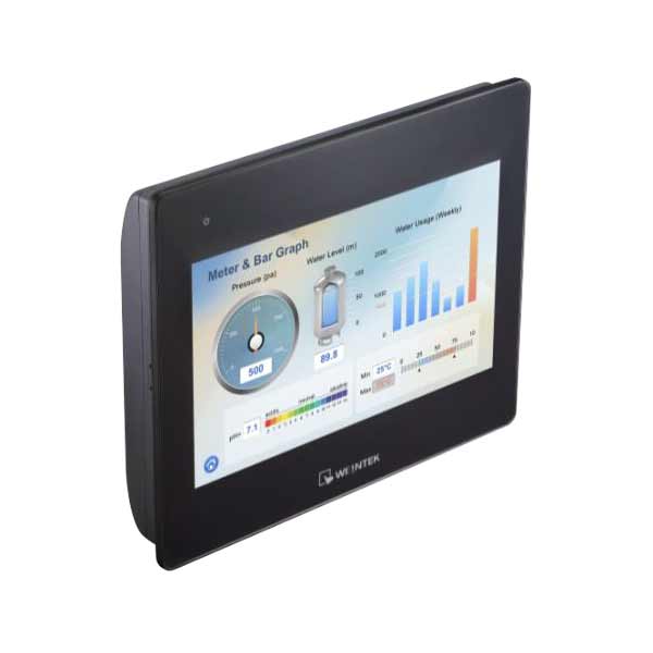 Weintek CMT2108X2: Touch Screen, display 10,1" wide, risoluzione 1024x600, Ethernet (alternativa al modello MT8102IEU)