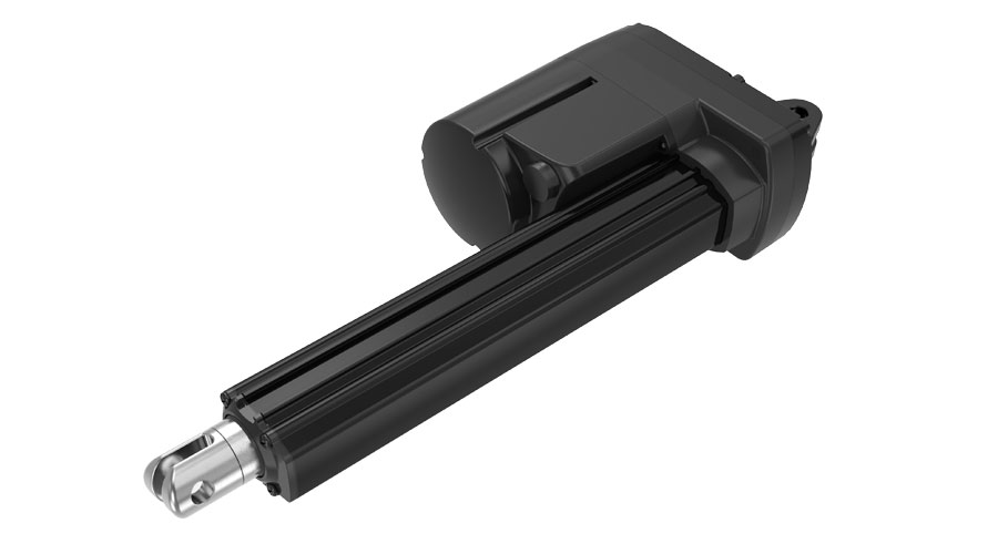 Attuatore TiMOTION MA2-2J-200364-24110-523-800M, Spinta/Tiro 6000N, Corsa 200 mm, Velocità 6,2 mm/s
