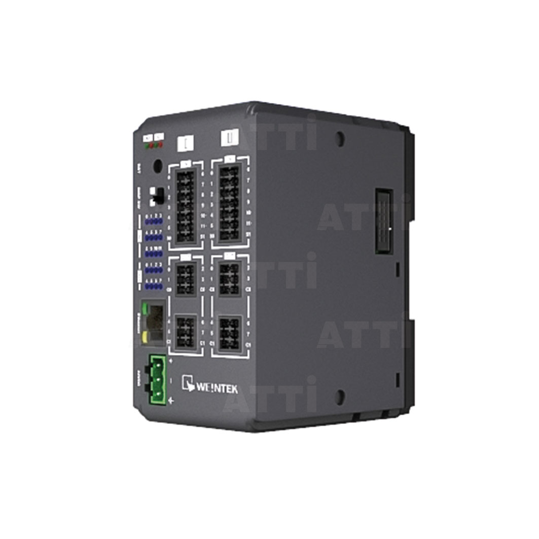 Weintek IR-ETN40R: Modulo Coupler Modbus TCP/IP, EtherNet/IP, 24 ingressi digitali, 16 uscite relè