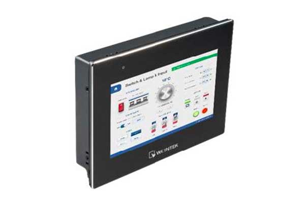 Weintek CMT3072XHT(L): Touch Screen, display 7" wide view angle, risoluzione 1024x600, 2 Ethernet, Interfaccia OPC-UA, per alte temperature, alta luminosità