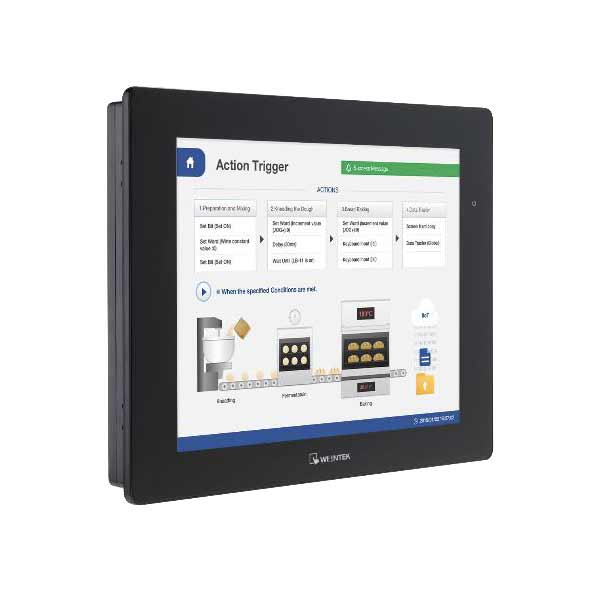 Weintek CMT2128X2: Touch Screen, display 12,1" wide view angle, risoluzione 1024x768, 2 Ethernet