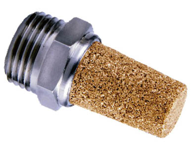 Silenziatore, universale, serie GBSL, filett. 1/4" (Cod. GBSL02 - AirTac)