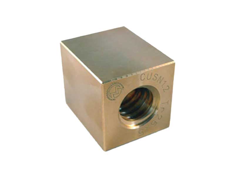 Chiocciola quadra in Bronzo