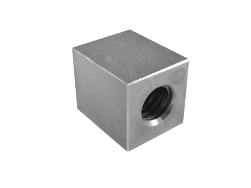 Chiocciola quadra in Acciaio