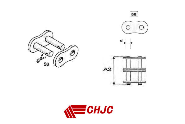 Giunzione doppia CHJC con coppiglia (58)