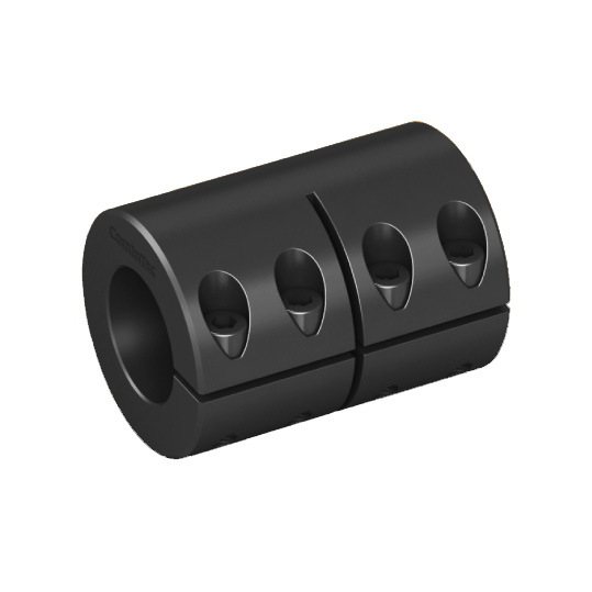 Giunto rigido, mod.  GRI, grandezza 45 , foro 45 mm, diametro 80 mm, con bloccaggio a morsetto ad 1 taglio,  cod. 514179000P00