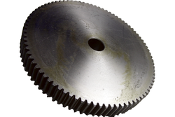 Corona modulo 3 in ACCIAIO C45 numero denti Z=075  