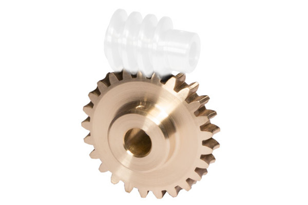 Corona per vite senza fine FramoMorat,   Cod. A31U7B, Interasse 31 mm, Rapporto 7 : 1, in lega speciale