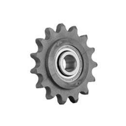 Pignone tendicatena nylon 1/2X5/16 Z=13 foro 12 con cuscinetto 6201-ZZ