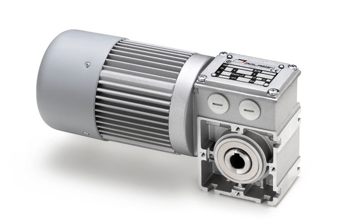 Minimotoriduttore MINIMOTOR Trifase PC310M4T Potenza 91W Velocità uscita 70rpm B3