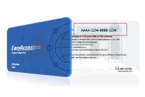 Weintek RZACEA020: Card Teleassistenza EasyAccess 2.0 per modelli senza licenza di serie