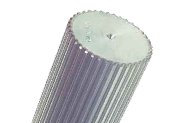 Barra dentata, passo metrico HTD 3M, 40 denti, in alluminio