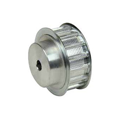 Puleggia passo metrico CT 10, larghezza 47 mm, 32 denti, idonea per cinghia dentata passo metrico AT di larghezza 32 mm 