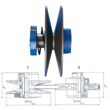 Puleggia variabile Berges RF