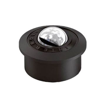 Sfera portante in acciaio SPL 504, diam. 44 mm, portata max 50 Kg, con flangia inferiore con perno filettato