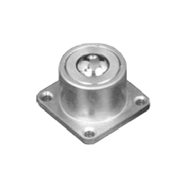 Sfera portante in acciaio SPS 619 con struttura zincata, diam. 23,8 mm, portata max 46 Kg, con flangia inferiore
