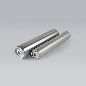 Rullo folle GM15/R, tubo zincato, lunghezza B=200 mm, lunghezza C=216 mm, diam. 60 mm, diam. asse 15 mm filettato
