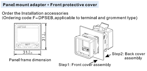 Piastra di montaggio con coperchio per pressostati DPS (Cod. F-DPSEB - AirTac)