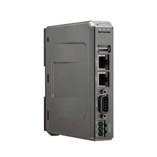 Weintek cMT-G01X: IIoT Gateway con supporto OPC UA, MQTT e Modbus TCP/IP, CPU quad-core, 2 porte Ethernet, USB host, 3 porte COM, montaggio DIN-rail e isolamento di alimentazione. (sostituisce CMT-G01)