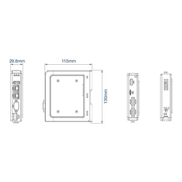 Weintek CMT-FHDX-820(W)