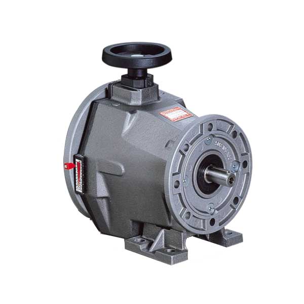 Variatore VARVEL, Serie FVR, Taglia 43, R=5/1, Attacco motore / PAM, Diam. albero ingresso 11 mm, Diam. Flangia ingresso 140 mm, Tipo attacco motore 63/B5, Diam. albero uscita 11 mm