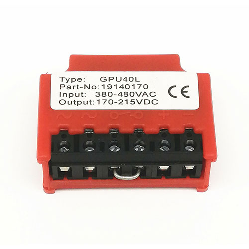 Nord accessory, Quick rectifier GPU40L VA.400/480-DC180