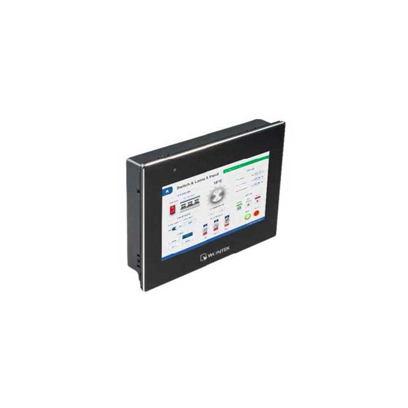 Weintek CMT3072XHT(L): Touch Screen, display 7" wide view angle, risoluzione 1024x600, 2 Ethernet, Interfaccia OPC-UA, per alte temperature, alta luminosità, Codesys incluso