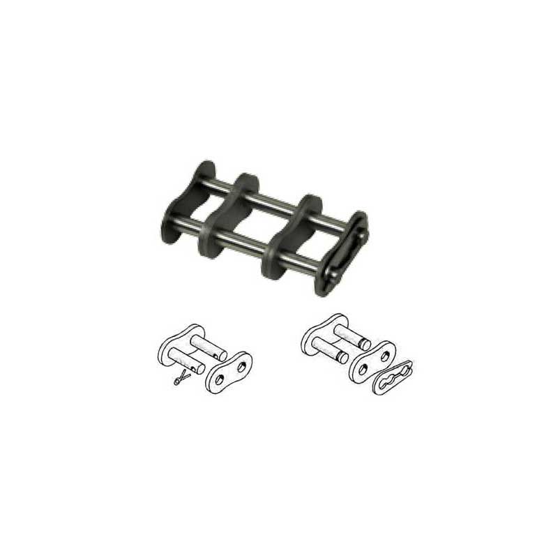 Jonction triple pas 3/8 x 7/32 ISO 06B3