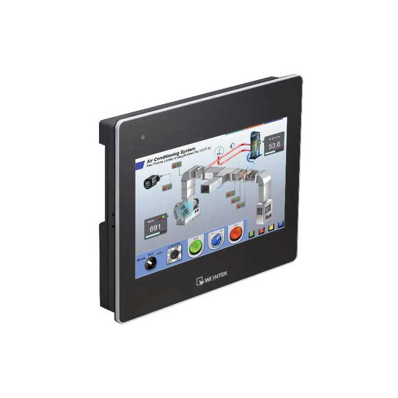 Weintek CMT3102X: Pantalla Táctil, display 10,1” ancho, resolución 1024x600, 2 Ethernet, Wi-Fi con opción de complemento, CAN Bus, Interfaz OPC-UA, Codesys incluido