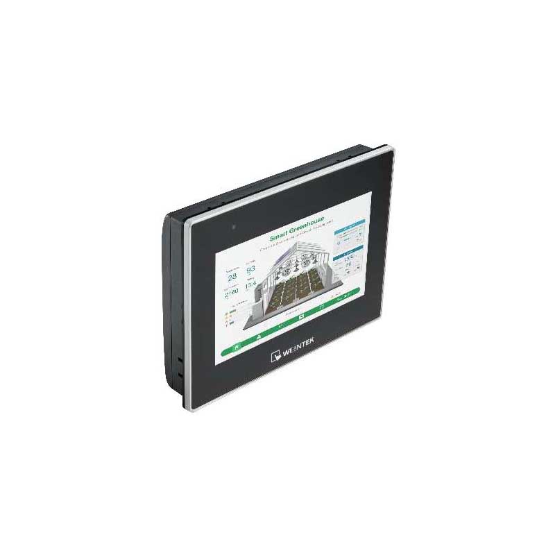 Weintek CMT3072XP(W): Touch Screen, display 7", HTML5, solo visualizzazione pagine web, Quad core RISC, high-res, WVA (wide viewing angle) capacitivo, 2 Ethernet