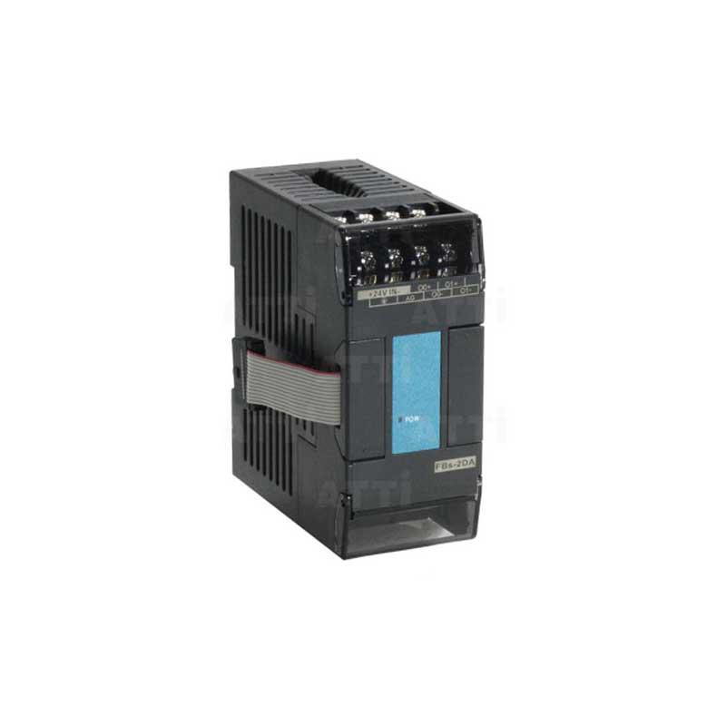 Fatek FBS-2DA: Espansione sinistra, 2 uscite, 14 Bit, +/-10V, 0-20mA, per PLC FATEK Serie FBS