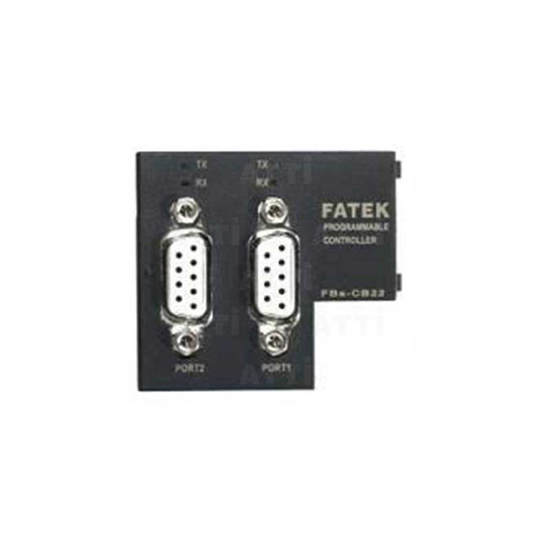 Modulo di comunicazione, pannello box, 2 RS232, per PLC FATEK Serie FBS, cod. FBS-CB22