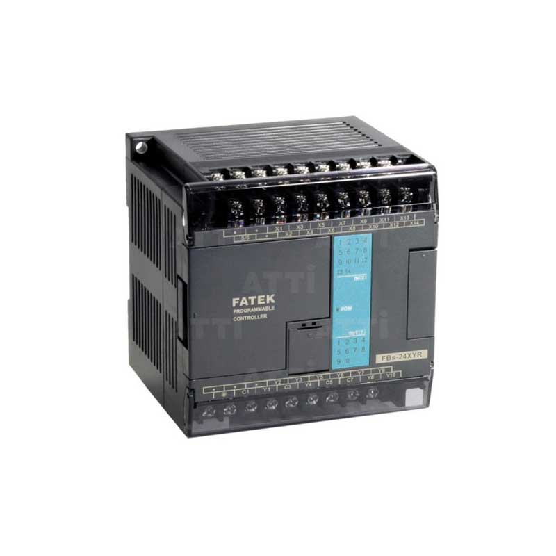 Fatek FBS-24XYR: Expansión derecha, 14 entradas / 10 salidas, Relé, para PLC FATEK Serie FBS