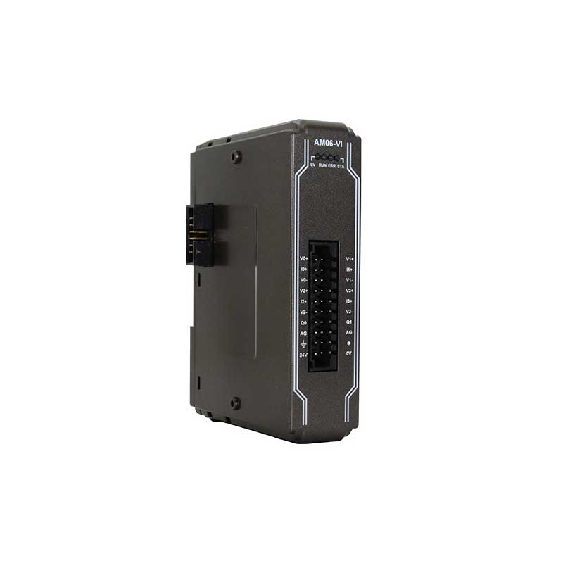 Weintek IR-AM06-VI: Analog-I/O-Modul, 4 Eingänge + 2 analoge Ausgänge ± 10V /±20mA