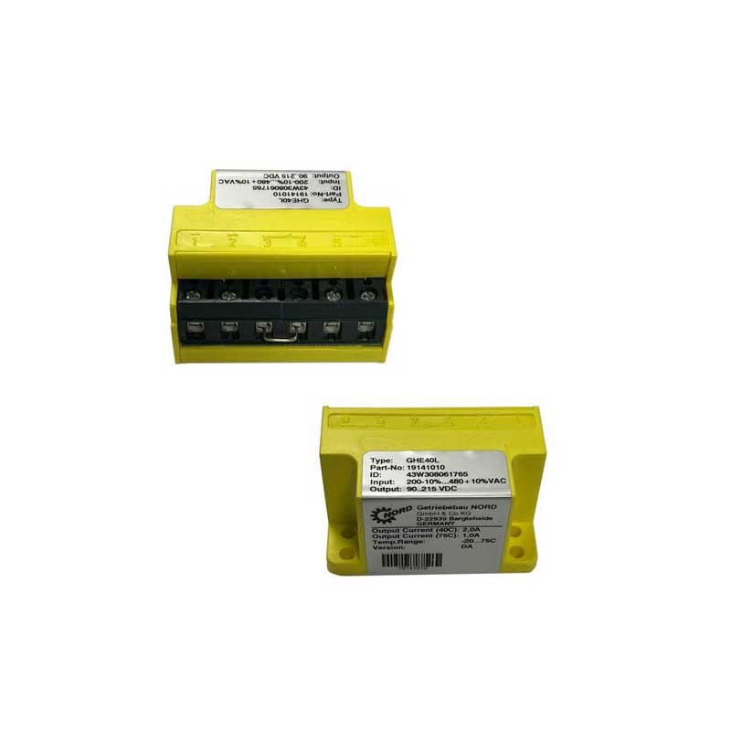 Accessorio Nord, Raddrizzatore HW N GHE40L 480V S YE UL