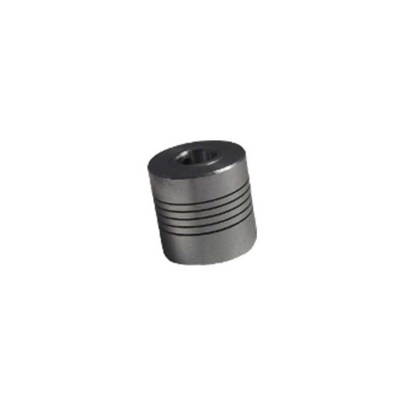 Precision elastic coupling for encoders, mod. G 20A6, hole 6 mm, with pins, torque moment 0.25 Nm