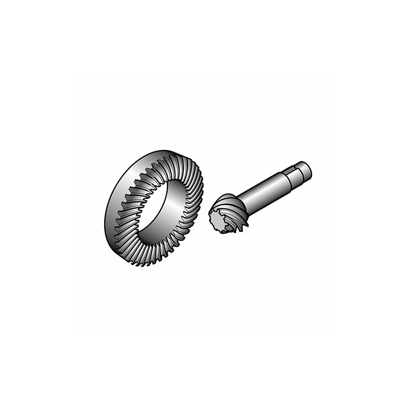 Accessorio Nord, Coppia conica (D: KEGELR-SATZ Z= 9/37 I=4,11 M=3,85)