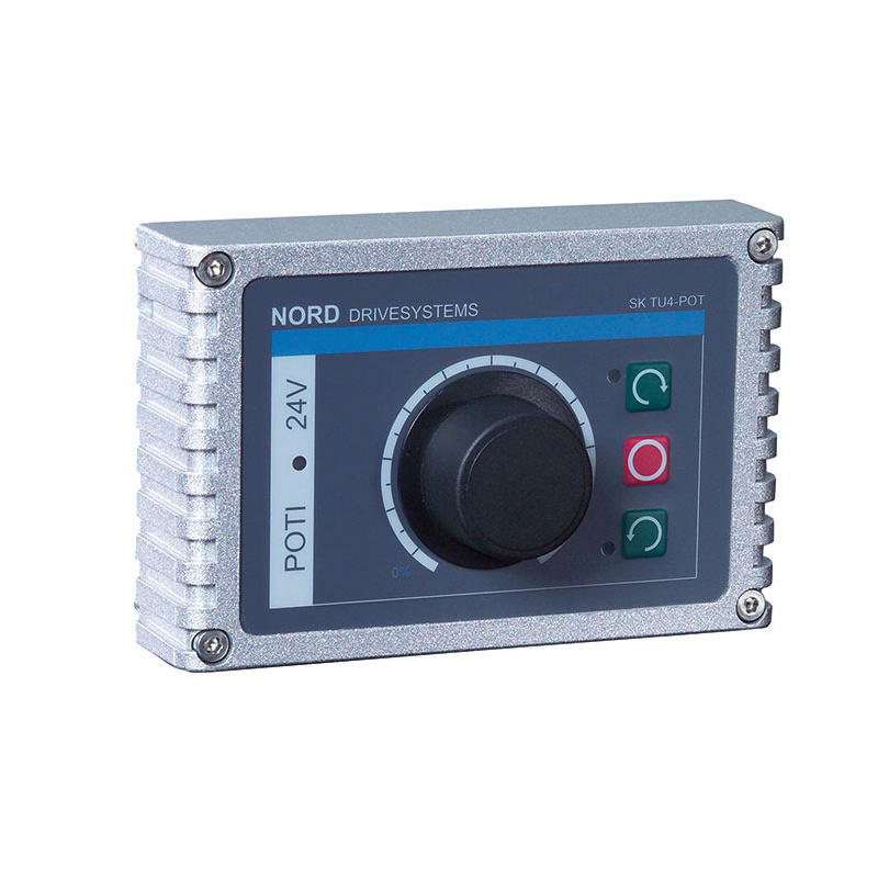 Potenziometro Nord SK TU4-POT-140-B, Unità di comando SK TU4-POT-140-B con alimentatore integrato a 24 V per il collegamento a un dispositivo decentralizzato dell’elettronica di azionamento o nelle sue immediate vicinanze.