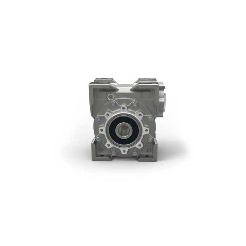 Riduttore VARVEL, Ortogonale a vite senza fine, Serie SRT, Taglia 85, R=20/1, Attacco motore / PAM / Giunto, Diam. albero ingresso 14, 19, 24, 28 mm (con giunto), Flangia ingresso Riportata, Tipo attacco motore Opz. B5/B14, Diam. albero uscita 35 mm