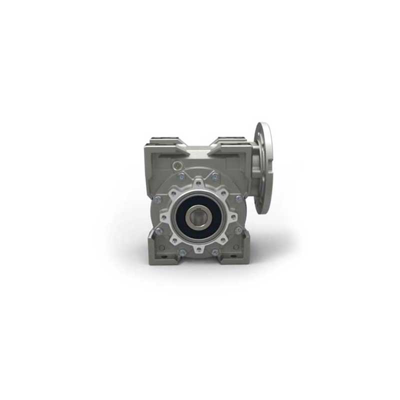 VARVEL Gearbox, Orthogonal With Worm Screw, Series FRT, Size 40, R=40/1, Motor Mount / PAM, Input Shaft Diameter 11 mm, Input Flange Diameter 140 mm, Motor Mount Type 63/B5, Output Shaft Diameter 18 mm
