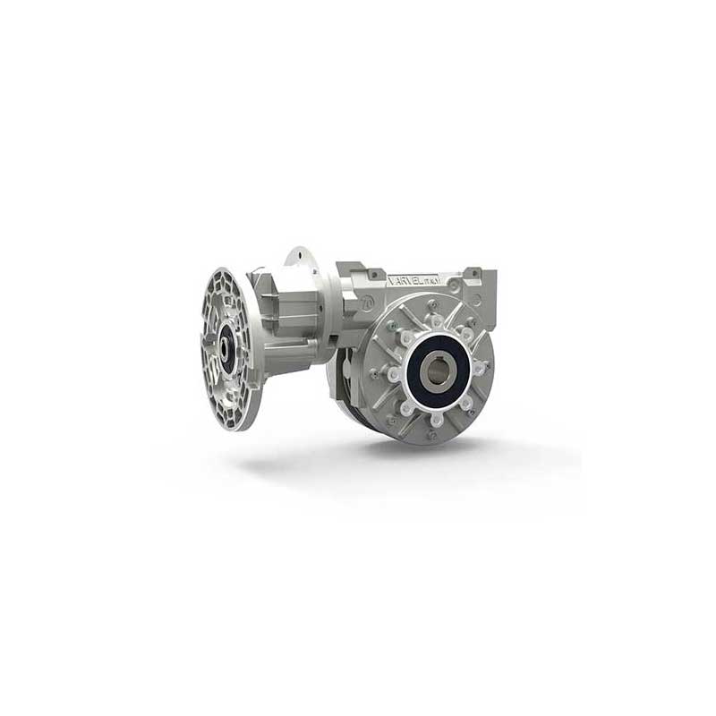 VARVEL Gearbox, Orthogonal worm gear, Series FRA, Size 71, R=224/1, Motor attachment / PAM, Input shaft diameter 14 mm, Flange diameter 160 mm, Motor attachment type 71/B5, Output shaft diameter 28 mm