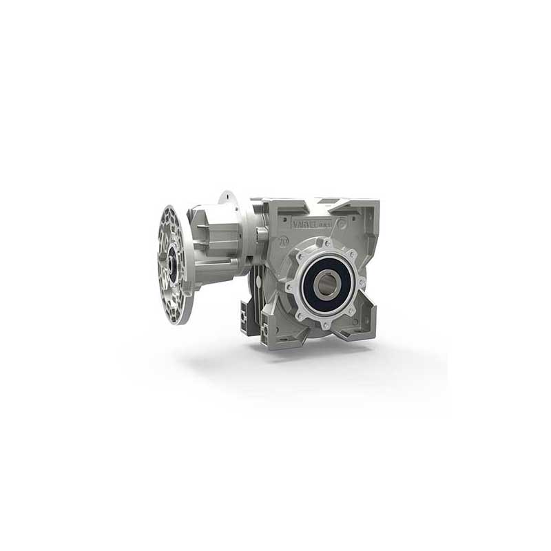 VARVEL Gearbox, Orthogonal Worm Gear, Series FTA, Size 71, R=80/1, Motor connection / PAM, Input shaft diameter 14 mm, Flange diameter 160 mm, Motor connection type 71/B5, Output shaft diameter 28 mm