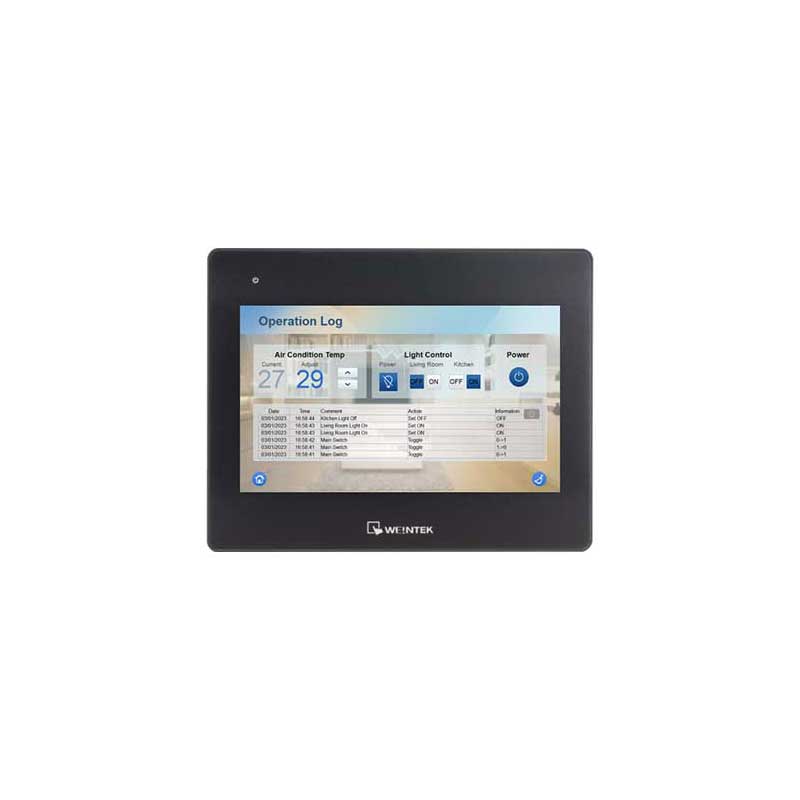 Weintek CMT2102X: display 10.1" pollici, touch resistivo, 2 porte Ethernet (NO UL), teleassistenza opzionale