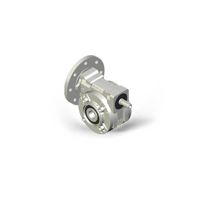 VARVEL Gearbox, Orthogonal with worm gear, Series FRS, Size 50, R=40/1, Motor connection / PAM, Input shaft diameter 14 mm, Input flange diameter 160 mm, Motor mounting type 71/B5, Output shaft diameter 24 mm